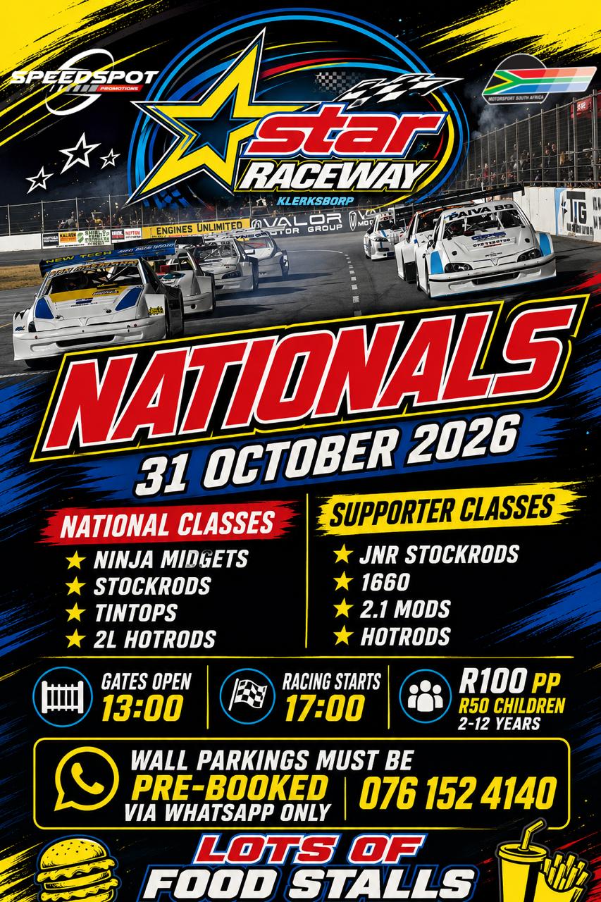 Star Raceway National Poster